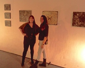 April Art Hop in Kalamazoo, Michigan, with artist Alexa Karabin at Fire Historical & Cultural Arts Collaborative.